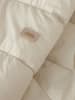 name it Kurtka pikowana "Marble" w kolorze kremowym