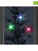 Hollybell Lampy dekoracyjne LED (3 szt.) "Snowflake" w różnych kolorach - Ø 10 cm