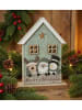 Hollybell Decoratief object ''House'' groen - (B)11 x (H)16 x (D)5 cm