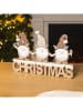 Hollybell Dekoracja "Christmas Elves" w kolorze beżowym - 30 x 20 x 2 cm