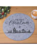 Hollybell Placemat grijs - Ø 33 cm