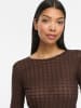 Vila Bluse in Braun