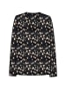Smith&Soul Bluse in Schwarz/ Beige