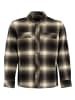 No Excess Hemd in Schwarz/ Braun