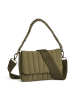 Pieces Henkeltasche "Oline" in Oliv - (B)22 x (H)16,5 x (T)5 cm