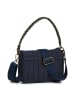 Pieces Henkeltasche "Oline" in Dunkelblau - (B)22 x (H)16,5 x (T)5 cm