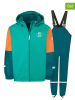 Trollkids 2-delige regenoutfit "Odda" groen