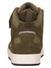 Trollkids Leder-Sneakers "Grimstad" in Khaki