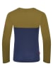 Trollkids Longsleeve "Bergen" in Khaki/ Blau