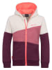 Trollkids Sweatvest "Alesund" paars/crème