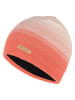 Trollkids Mütze "Merino" in Orange/ Creme