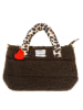 Zwillingsherz Torebka "Teddy Leo Classic" w kolorze brązowym - 29 x 20 x 7 cm