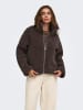 ONLY Fleecejacke in Braun