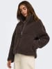 ONLY Fleecejacke in Braun