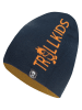 Trollkids Dwustronna czapka beanie "Troll" w kolorze oliwkowo-granatowym
