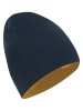 Trollkids Wende-Beanie "Troll" in Khaki/ Dunkelblau