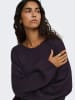 JDY Pullover in Aubergine