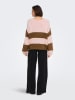JDY Pullover in Rosa/ Hellbraun
