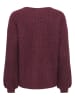 JDY Sweter w kolorze bordowym