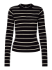 Pullover in Schwarz/ Weiß
