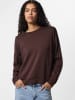 Pieces Sweatshirt in Braun