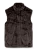 Vero Moda Teddyweste in Dunkelbraun