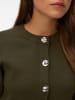 Vero Moda Kardigan w kolorze ciemnozielonym