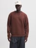Sweatshirt in Hellbraun