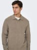 ONLY & SONS Pullover "Dale" in Taupe