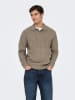 ONLY & SONS Pullover "Dale" in Taupe