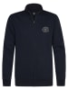 Sweatjacke in Dunkelblau