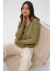 Kaffe Pullover in Oliv