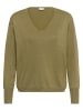 Kaffe Pullover in Oliv