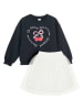 COOL CLUB 2-delige outfit donkerblauw/crème