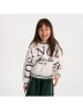 COOL CLUB Sweatshirt in Creme
