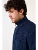 Garcia Sweter w kolorze granatowym