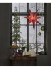 STAR Trading Fensterleuchter "Canna" in Beige - (B)43 x (H)55 cm