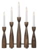 STAR Trading Vensterbanklamp  "Midja 2.0" bruin - (B)35 x (H)47 cm