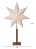 STAR Trading Staande lamp "Karo Mini" beige - (B)43 x (H)70 cm