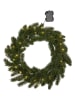 STAR Trading Led-dennenkrans "Erna" groen - Ø 50 cm