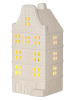 STAR Trading 3er-Set: LED-Dekofiguren "Vinter" in Weiß - (B)7 x (H)15 cm