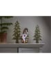 STAR Trading Led-decoratieobject "Fabbe" beige - (B)17,5 x (H)30 cm