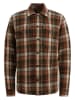 Vanguard Blouse - regular fit - bruin/lichtbruin