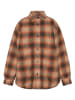 molo Hemd in Orange/ Schwarz