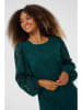Cream Jurk groen