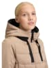 AMBER & JUNE Wintermantel taupe