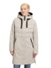 AMBER & JUNE Wintermantel in Creme