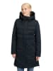 AMBER & JUNE Wintermantel donkerblauw