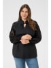KAFFE curve Bluse "mynthia" in Schwarz