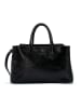 maison héritage PARIS Leren handtas "MILIA VINTAGE" zwart - (B)39 cm - (H)25 cm - (D)17 cm